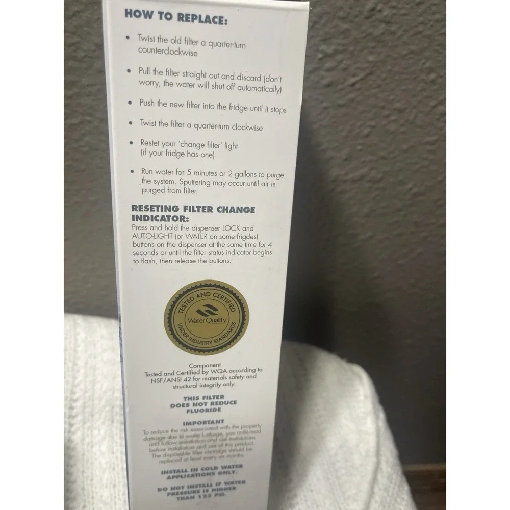 Arrowpure Refrigerator Water Filter Whirlpool  Maytag & Kenmore 46-9006 APF 1100 - Picture 6 of 6